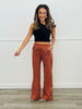 Dear Scarlett Magic Gold Button Wide Leg Pants (Reg. and Plus) - 7 Colors