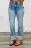 Risen Light Got To Be Me High Rise Straight Leg Jeans (Reg & Plus)