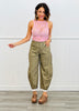 Over The Barrel Print Pants (Reg & Plus)-2 Colors