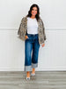 Risen Born To Sparkle Rhinestone Cuff Jeans (Reg & Plus)