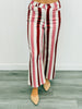 Multi Striped Wide Leg Pants (Reg.) - 3 Colors