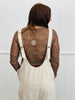 Oatmeal Flower Patch Jumpsuit (Reg.)