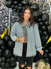 Denim Rhinestone Shacket (Reg.)