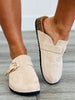 Beige Bring It On Mules