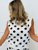 Monroe Polka Dot Sleeveless Top & Skort Set (Reg.) - 4 Colors
