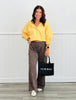 Leopard Print Urban Ribbed Pants  (Reg & Plus)-3 Colors