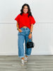 Light Blue Denim Barrel Pants (Reg & Plus)