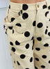 Polka Dot Bow Barrel Pants (Reg & Plus)-2 Colors