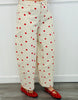 Cream/Red Polka Dot Wide Leg Pants (Reg.)