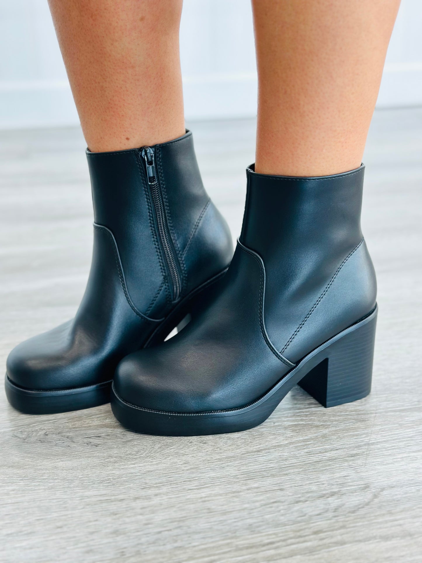 Black Basic Beauty Ankle Boots