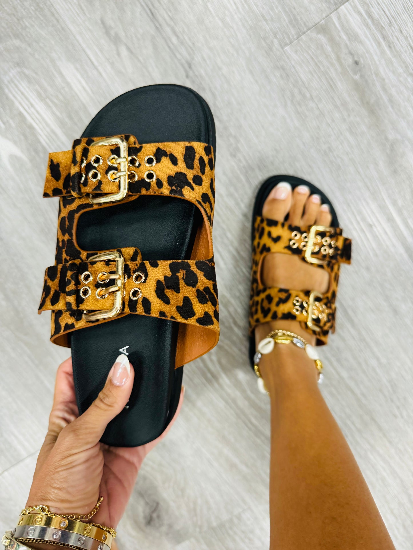 Leopard Wild Thing Sandals