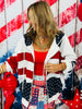 USA Patchwork Hoodie Jacket (Reg.)