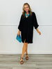 Button Down Shirt Dress (Reg. and Plus) - 2 Colors