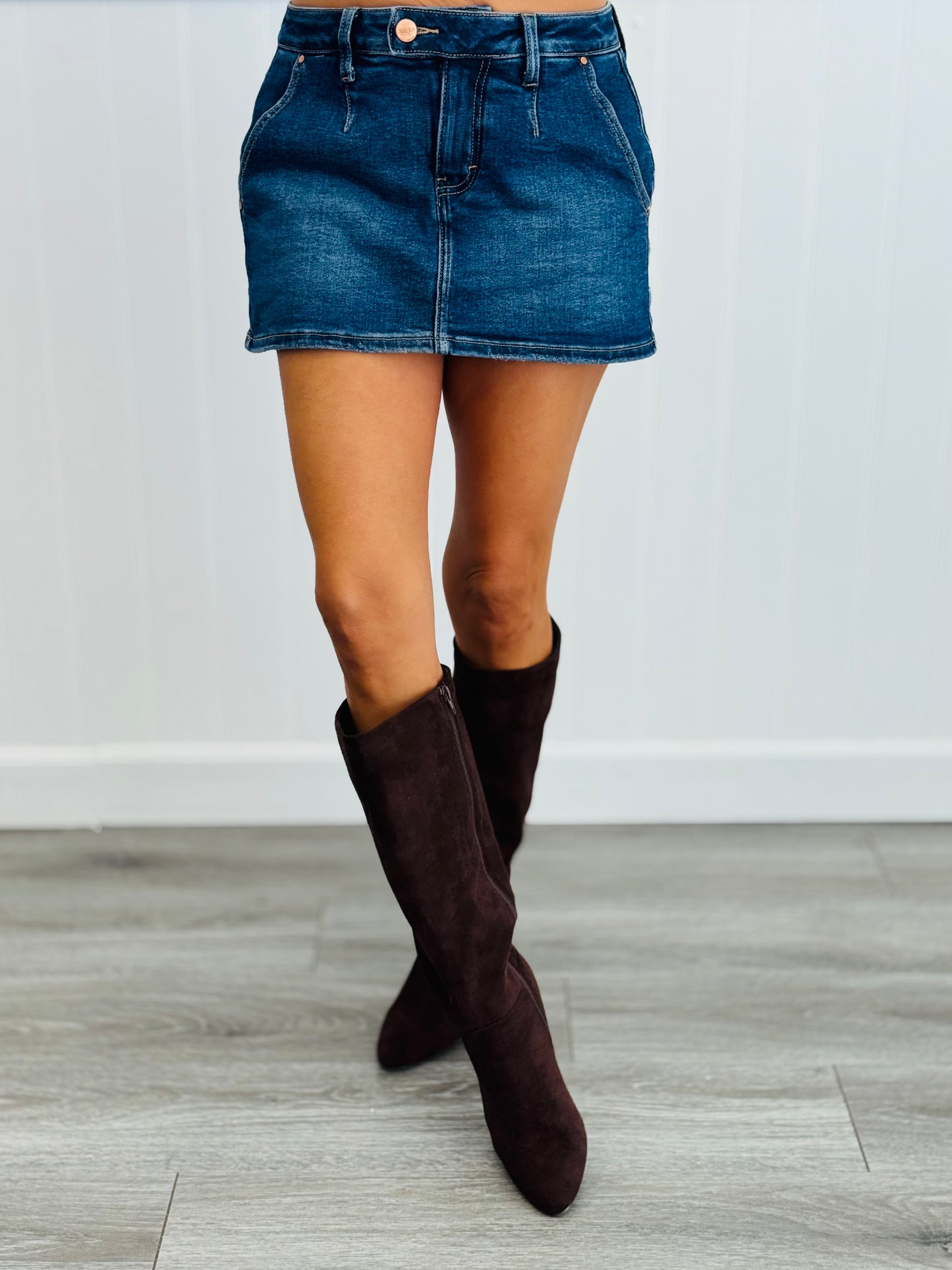 Risen Dark Short & Sweet Skort (Reg & Plus)