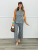 Gingham Straight Leg Pants (Reg.) - 7 Colors