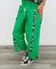 Zebra Side Stripe Windbreaker Pants (Reg.) - 2 Colors