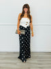 White/Black Polka Dot Jumpsuit (Reg.)