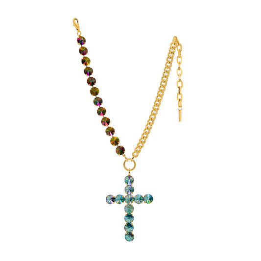 TOVA - Felicity Necklace - Light Turquoise Lemon