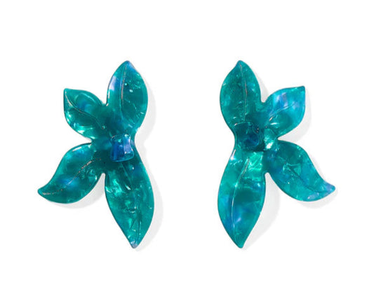Mystic Lagoon Statement Earrings