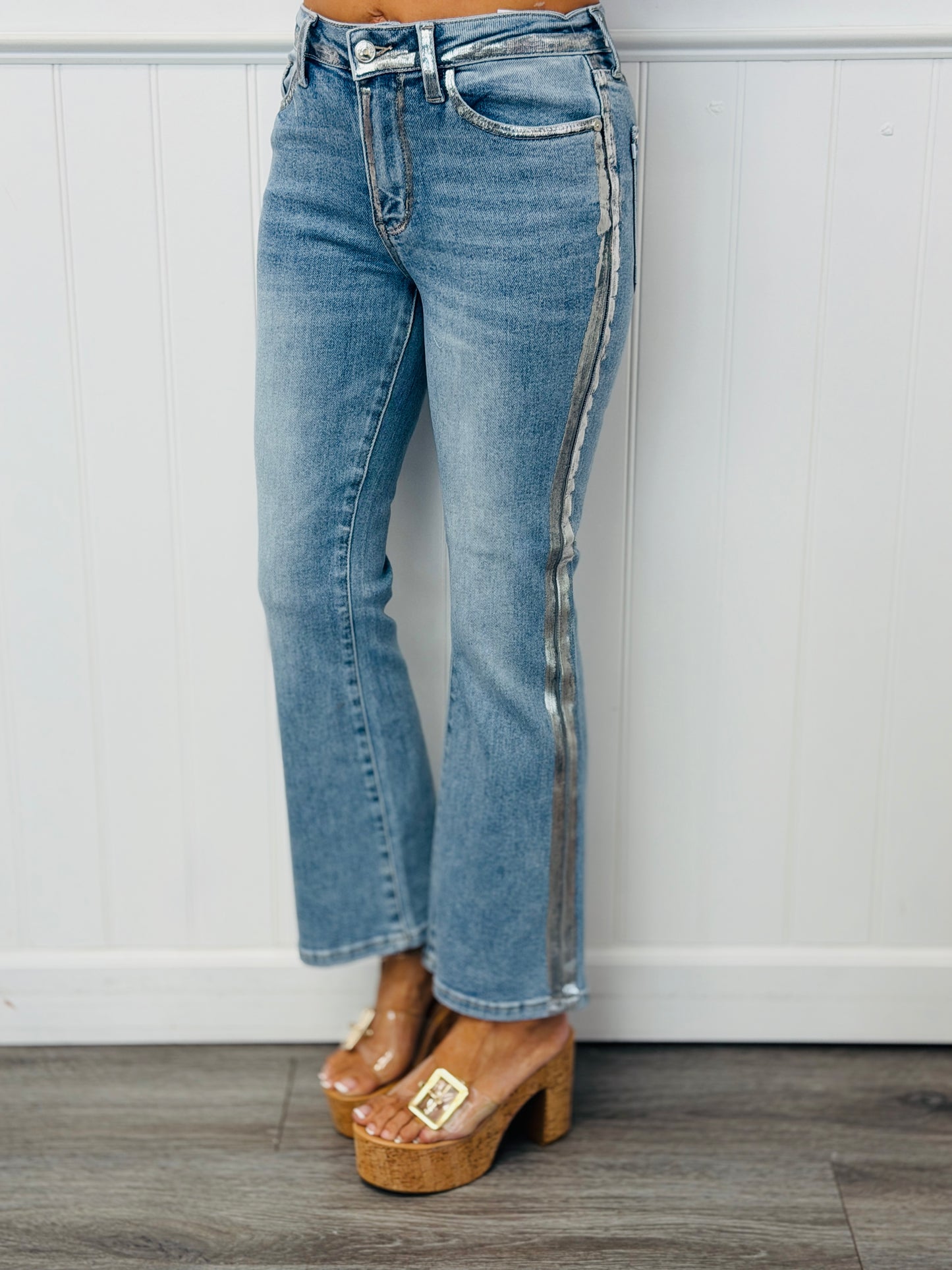 Judy Blue Kayla Kick Flare Jeans (Reg. and Plus)