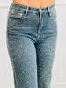 Casual Denim Twinkle Studded Jeans (Reg.)