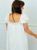 Ivory Eyelet Detail Mini Dress (Reg.)