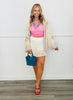 Ivory Lace Mini Skort (Reg. and Plus)