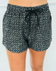 Black Denim Sequined Shorts (Reg.)