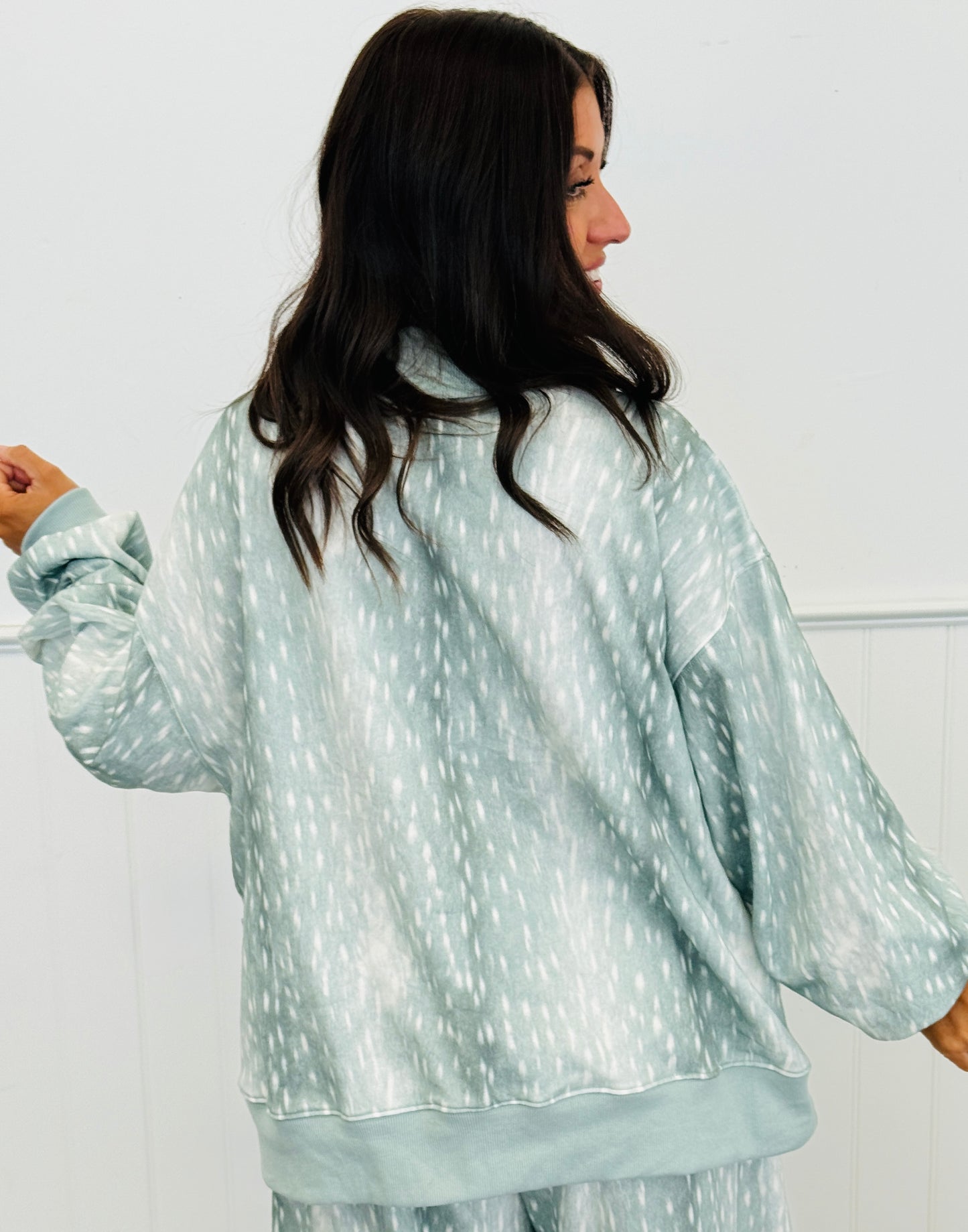 Bambi Print French Terry Sweatshirt (Reg.) - 2 Colors