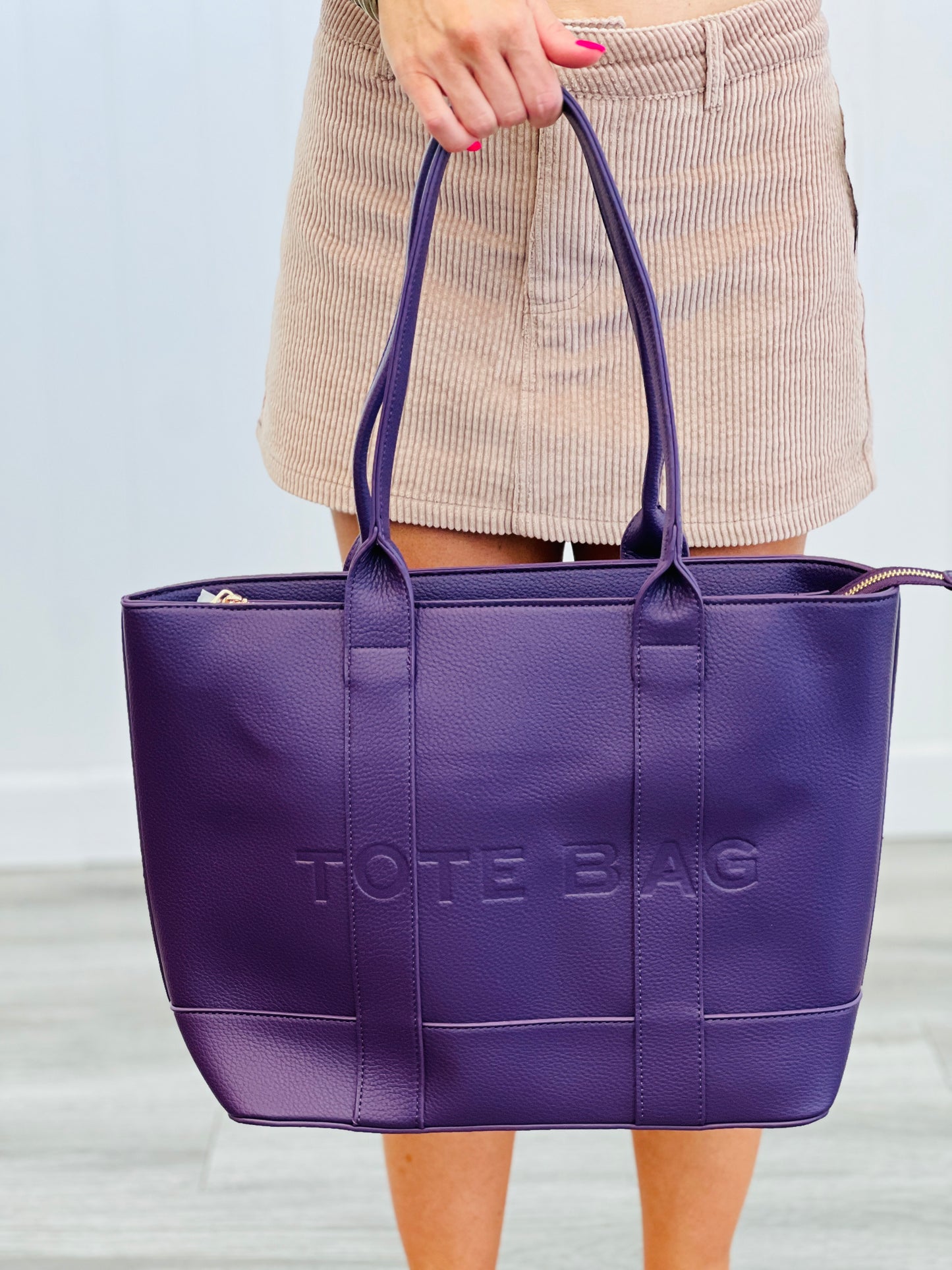 The Andrea Tote Bag Set (6 colors)