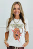 Embellished Print Tiger World Tour Graphic Tee (Reg.) - 2 Colors