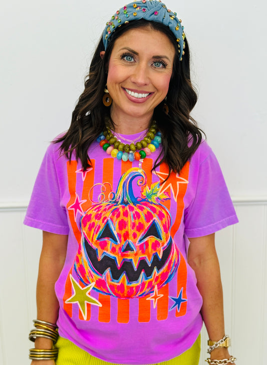 Wild Side Jack O' Lantern Tee (Reg. and Plus)