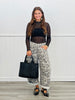 Leopard Wide Leg Pants (Reg. and Plus)