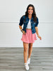 Dusty Pink Ruffled Skort (Reg)