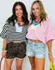 Simply Striped Pullover Top (Reg & Plus)-2 Colors