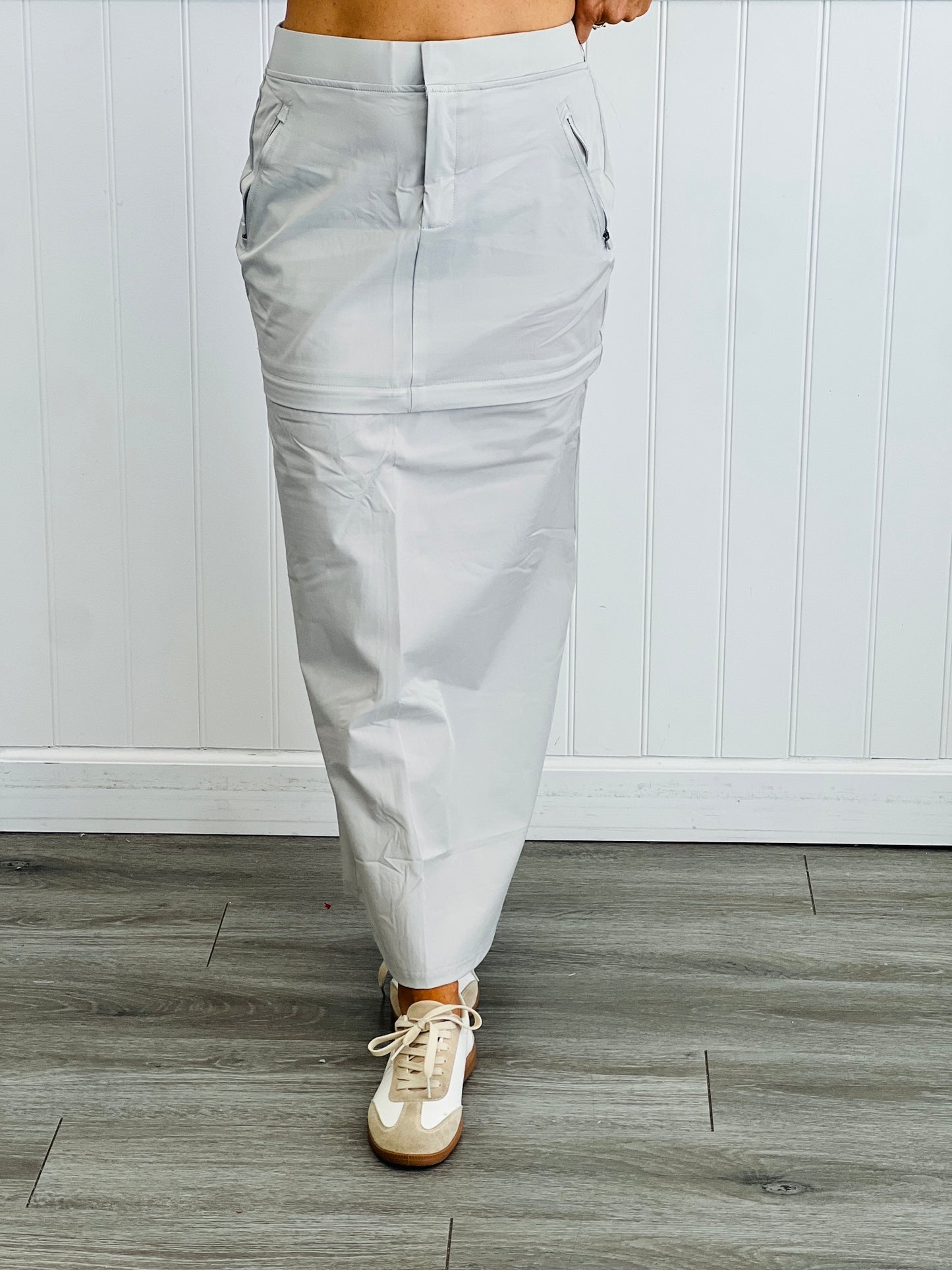 Zip Away Maxi Skirt (Reg.)-2 Colors
