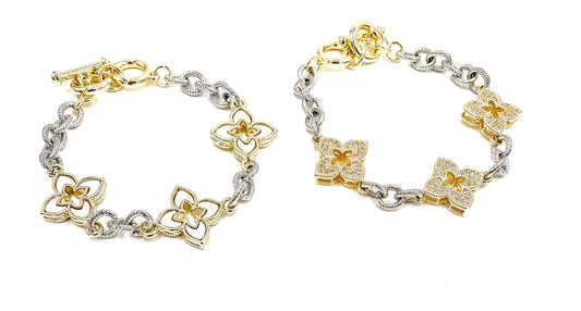 WP - The Triple Fortune Toggle Bracelet