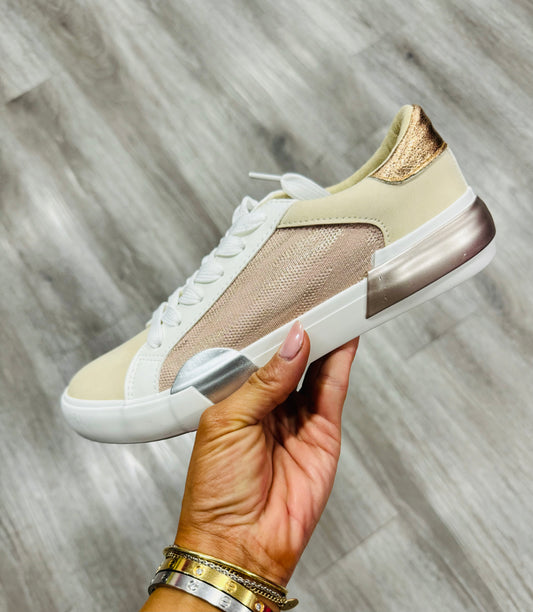 Rose Gold Find The Confidence Sneakers