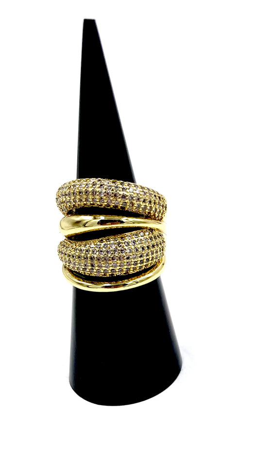 Blinging Beauty Banded Ring