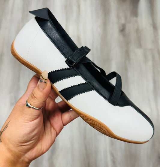 White Crosswalk Chic Sneakers