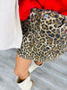Leopard Nova Denim Skirt (Reg. and Plus)