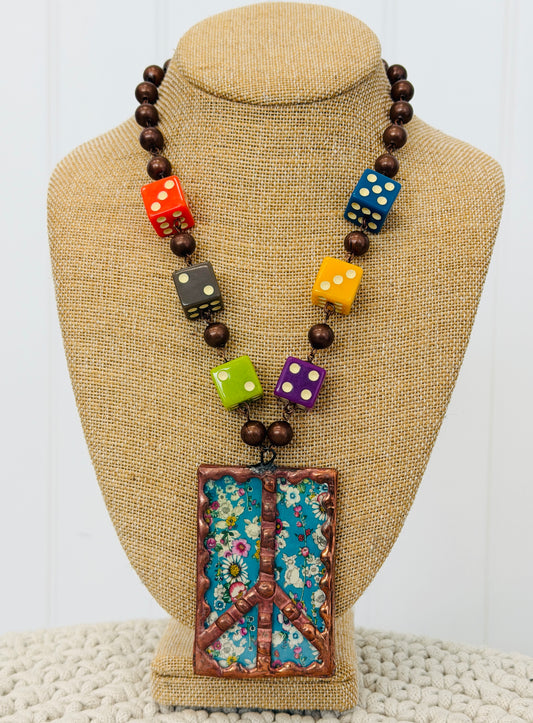 Gypsy South - Lucky Dice Necklace
