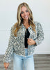 Leopard Print Boxy Jacket (Reg.)