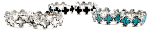 WP - The Silver Lucky Hoop Earrings - 3 Colors