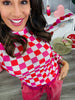 Checkered Mesh LS Top (Reg. and Plus)