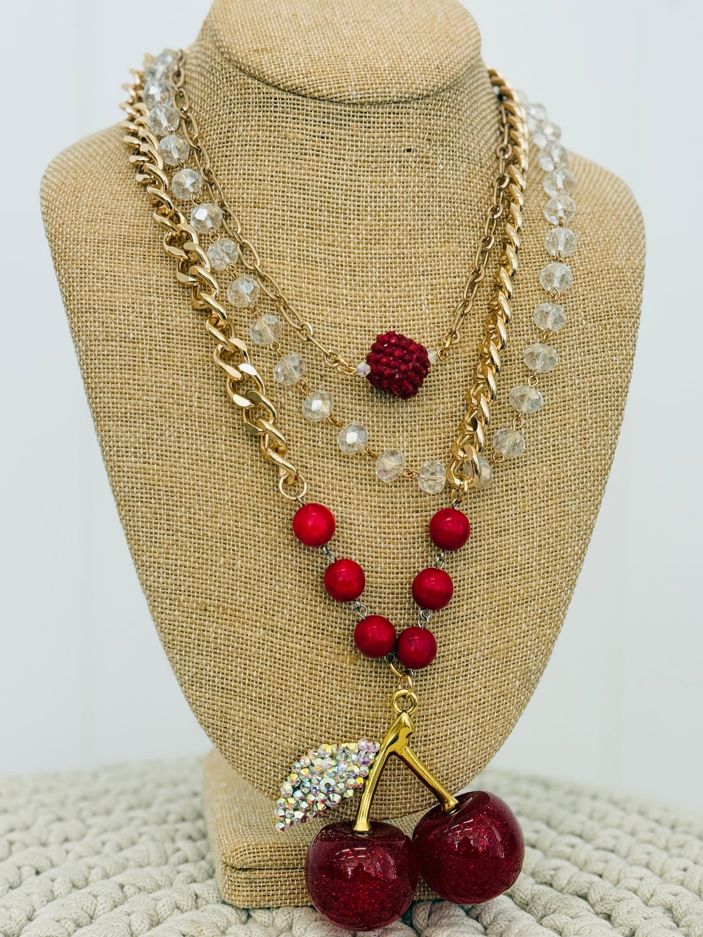 Gypsy South - Cherry Necklace