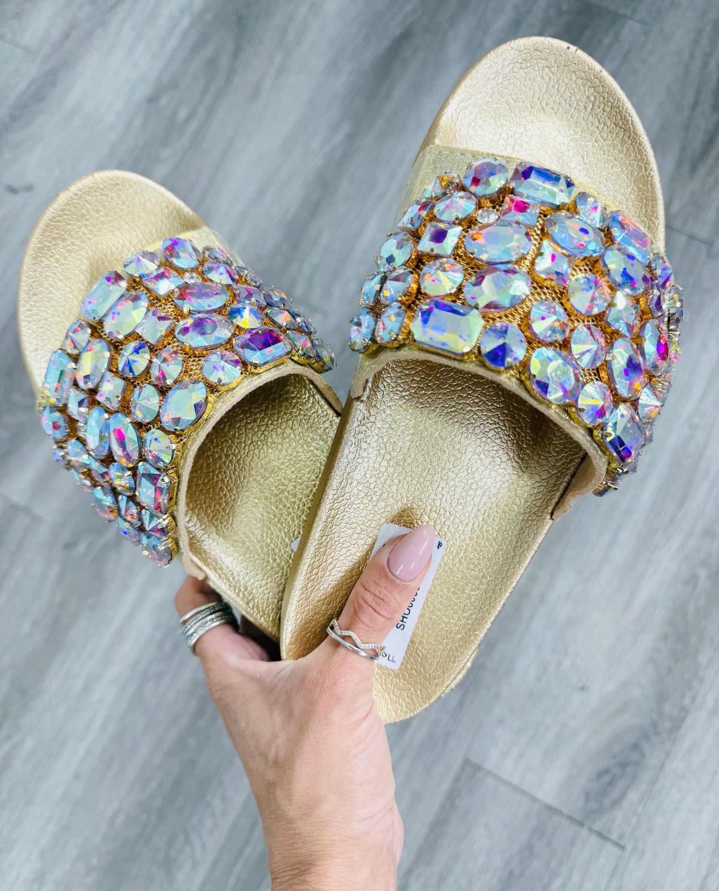 Gold Glitz & Glam Slides