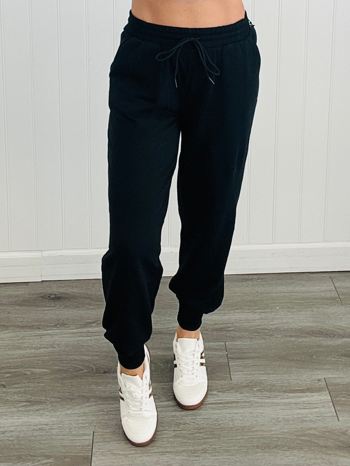 Elastic Waist Jogger Sweat Pants (Reg.)-3 Colors