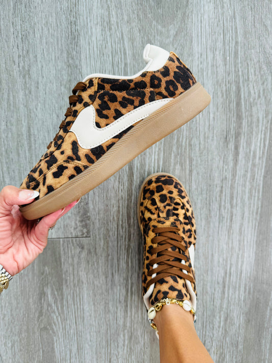 Leopard Stride In Confidence Sneakers