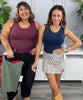 Smooth Feelings Fitted High Low Neckline Tank (One Size & Plus)- 4 Colors